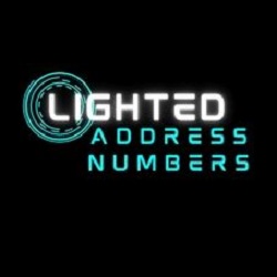Lighted House Numbers Logo